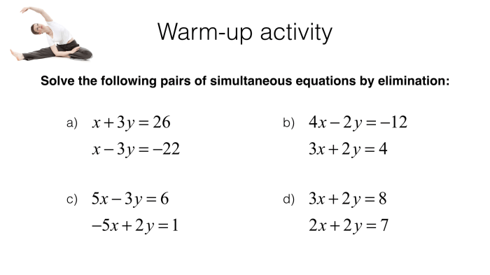 Solving systems by substitution worksheet answers